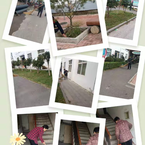 小区月洁净日主题活动