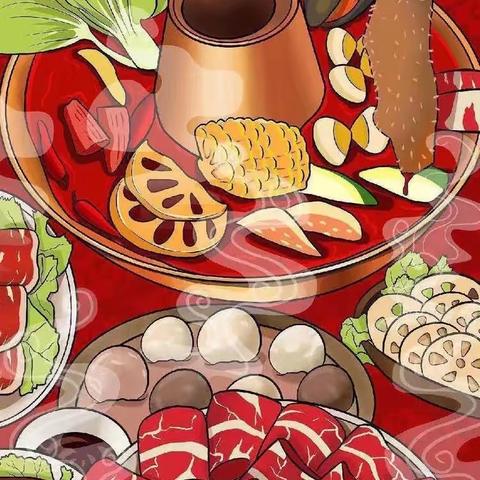 冬日温情   火锅盛宴一一石牛幼儿园中班火锅派对