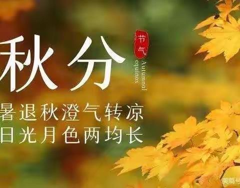 秋分秋分，昼夜平分——东城区童心幼儿园大六班秋分节气活动