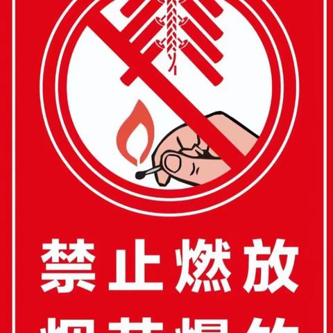 遵守禁燃禁放规定 文明欢度新春佳节——城北路校区禁止燃放烟花爆竹倡议书