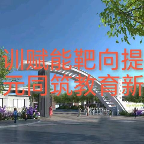 培训赋能靶向提升 多元同筑教育新阶