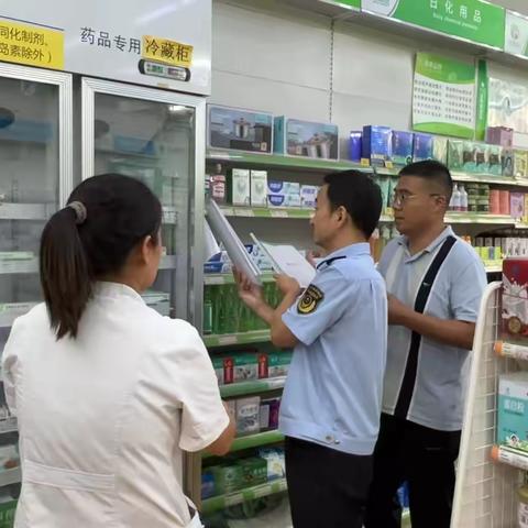 天台路市场监管所开展药品零售企业夏季专项检查