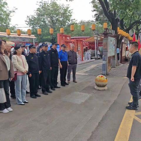 中山门街道全力做好“双节”期间服务保障工作
