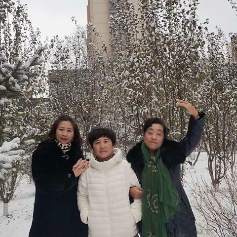 2023年年末第一场雪真好！