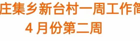 4月份第二周一周工作简报