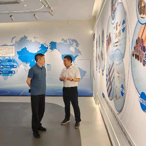 左金辉副行长带队走访重庆金龙精密铜管集团股份有限公司