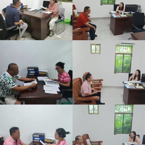 云龙镇乡村振兴工作队联合镇党建办开展"两熟悉"和党纪学习教育访谈活动