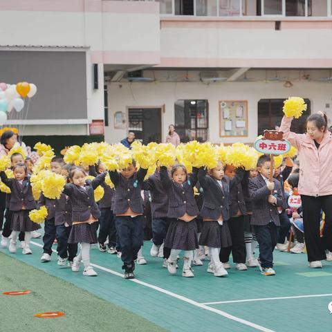 师宗县幼儿园“红色精神润童心  强身健体向未来”冬季运动会中六班剪影