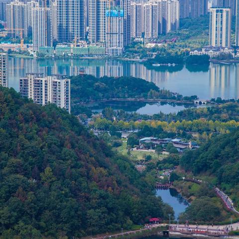 长沙游记之二：桃花岭与湘江夜景