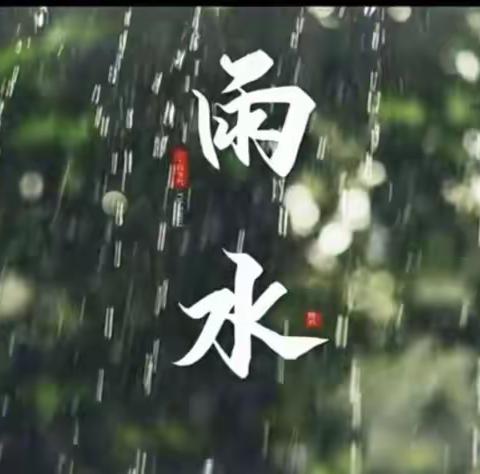 雨水