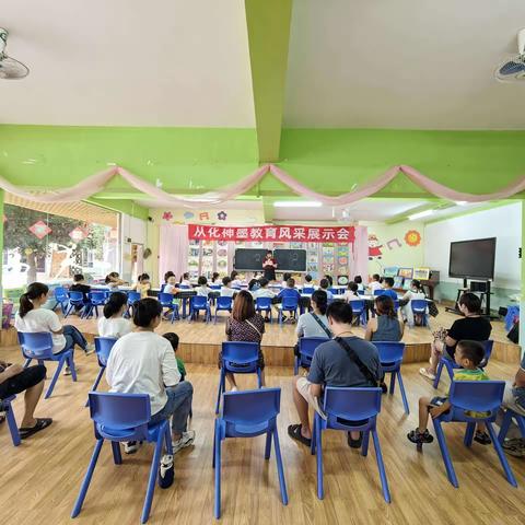 神墨教育—东城幼儿园绘画班汇报会