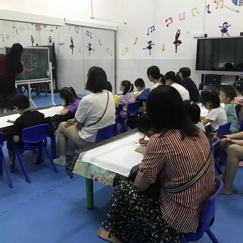 神墨教育—怡乐幼儿园绘画班汇报会