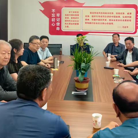 宝鸡市金台区老科协端午节前夕召开老科技工作者座谈会