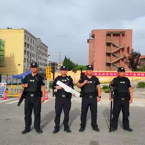 护航万千学子乘风破浪 白水公安巡特警圆满完成中考安保任务