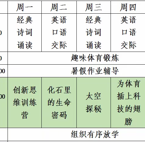 【永泰小学】托管新时代，花朵更精彩，暑托四班教学成果展示。