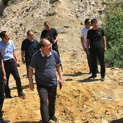 【故县镇】副市长杜继英到我镇调研督导绿剑行动、土地卫片图斑、地质灾害工作