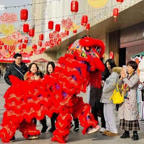 春节假期，灞桥消费市场“热辣滚烫”