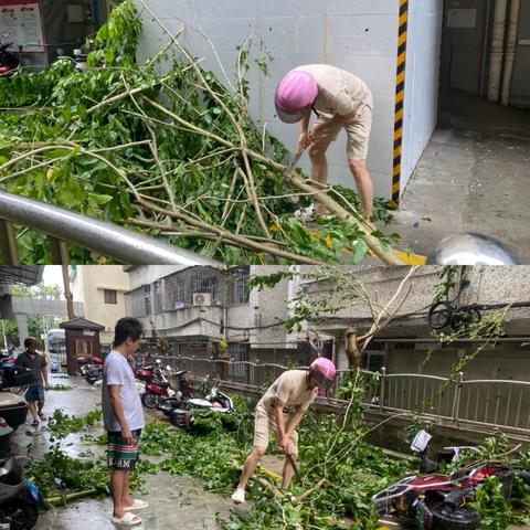 海口琼山区琼剧演艺有限公司开展灾后重建工作