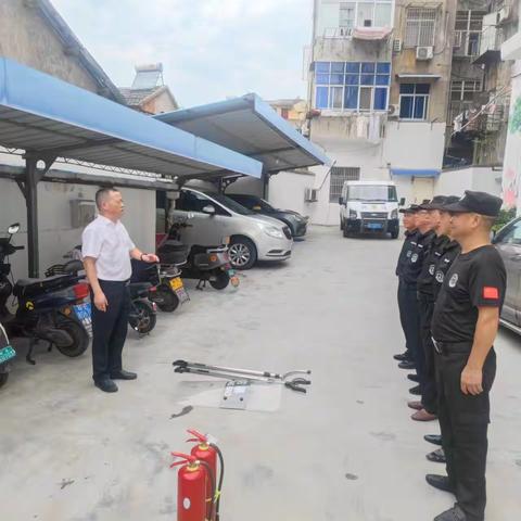 和县支行组织开展安保工作及消防培训