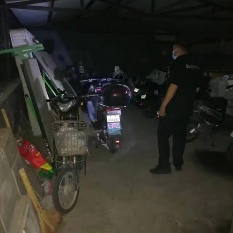 2023年7月3日水磨物业日常消防检查。