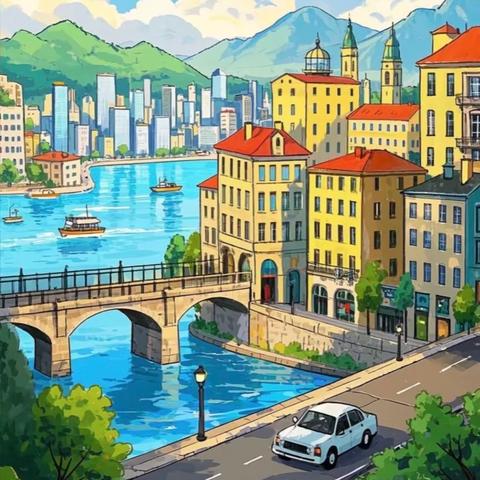 西秀区第四幼儿园家喻五洲二分园中三班《社会空间》主题活动