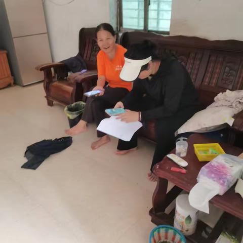 那受村开展翻盆倒罐行动