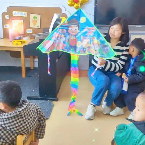 忙趁东风放纸鸢--铜山区马坡镇前八段幼儿园小一班主题活动