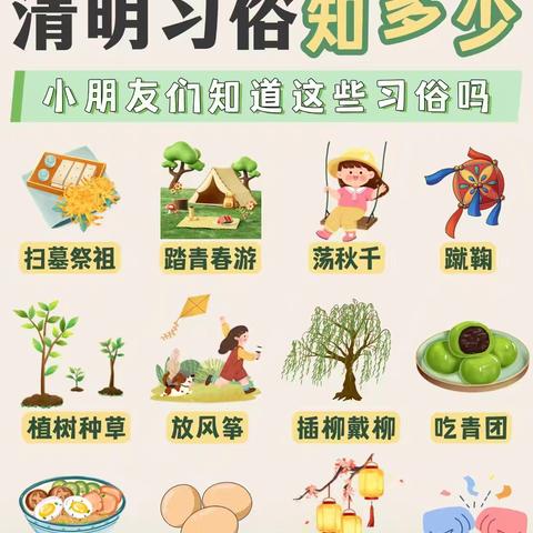 杨柳依依遇“清明”-铜山区马坡镇前八段幼儿园小一班主题活动