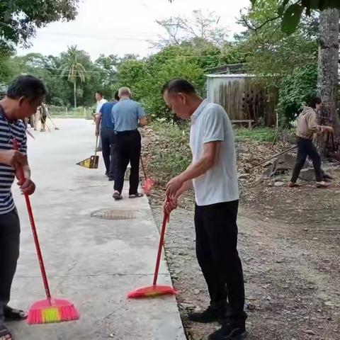大田村开展农村人居环境整治月活动