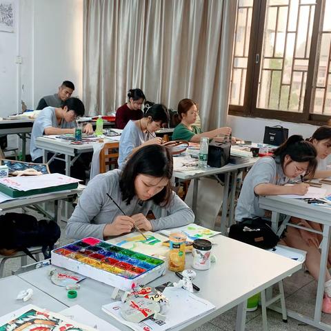 22级工美2班《基础图案设计》课程作品展