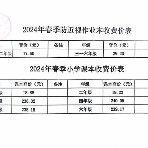 武功镇聂村小学 2024年春季学期开学须知