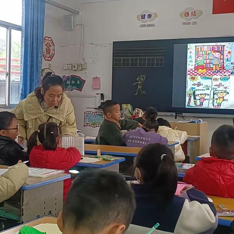 潜心美术教研，引领高效课堂——坂中中心小学美术组常态公开课