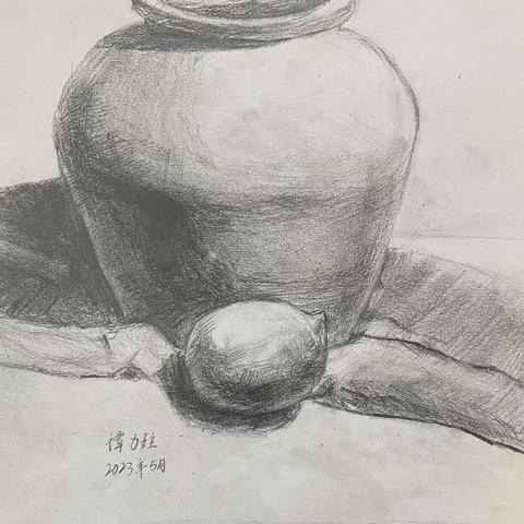 素描三级10习作展示