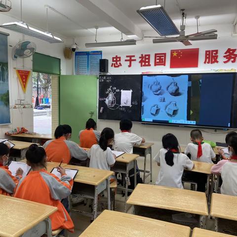 龙头镇中心小学&三易培训中心——素描班