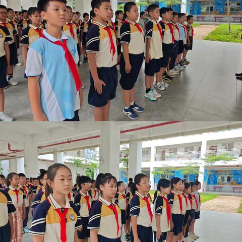 淬火军训路，不负少年时——海口市英才滨江小学五（2）班军训活动纪实