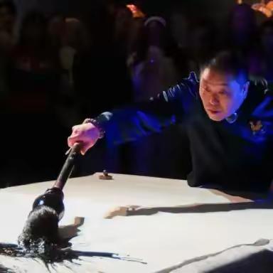 武墨续展纽约 学术声量全球｜王厚堂 “功夫墨” 美国水墨展火热进行中