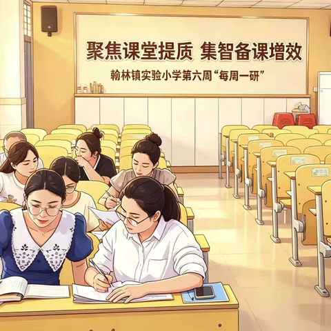 【榕研助长】聚焦课堂提质 集智备课增效-翰林镇实验小学第六周“每周一研”