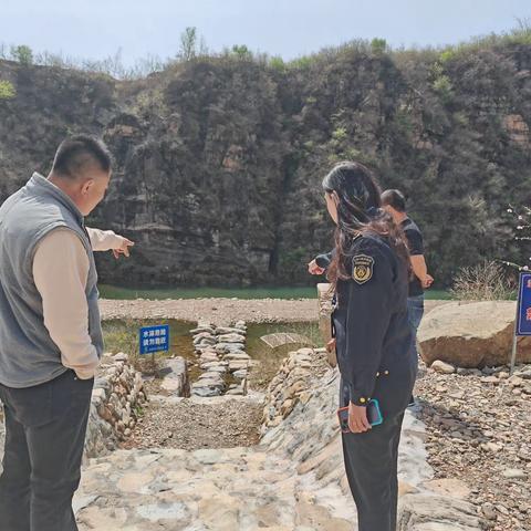 关于九号驿站、莜桃源执法人员实地踏查情况