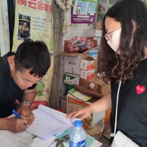 南岭社区开展节前安全检查