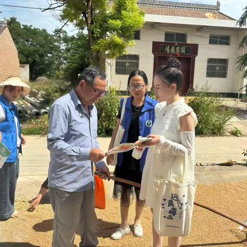 梁村镇芒种时节禁毒宣传