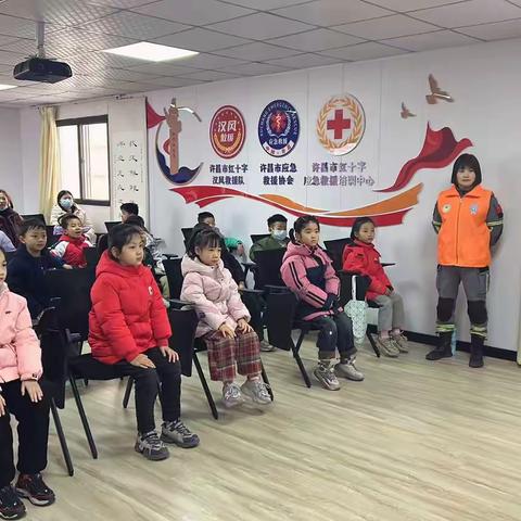 【许昌市古槐街小学一（4）班】防震减灾，你我“童”行宣讲活动