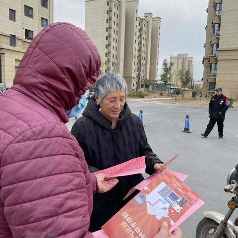 人人讲安全  个个会应急-大李家村开展燃气安全宣传活动