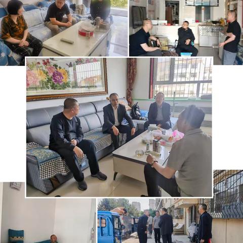 组织与人力资源部端午节前集中开展“一对一”帮扶困难群众工作