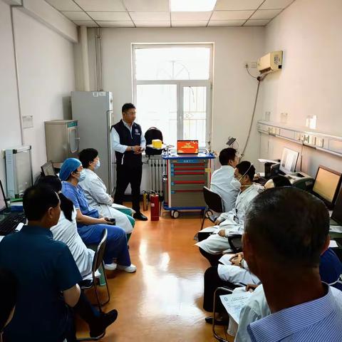 感染科开展"实战化"消防培训 筑牢医疗安全防线