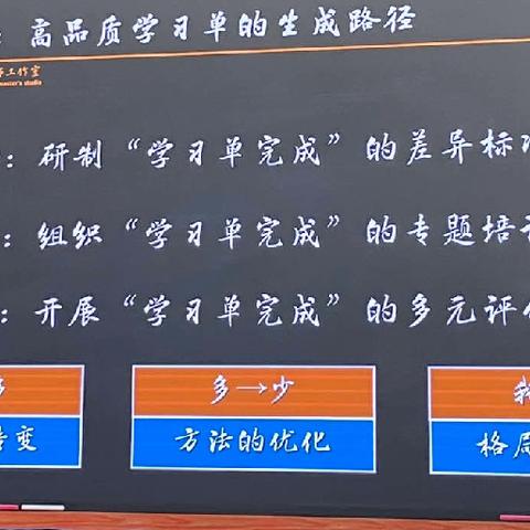 面朝大海，春暖花开——让学习单变成作品学习活动