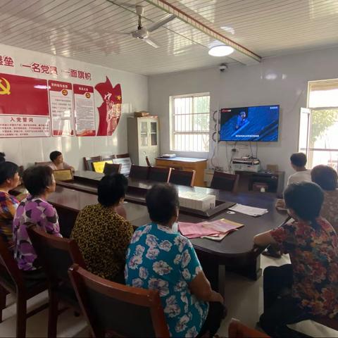 寨里镇陈大下村开展“党史故事我来讲”主题活动