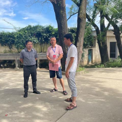 巡考场，严考纪，促学风——白舍镇中学举行全镇六年级学业水平测试