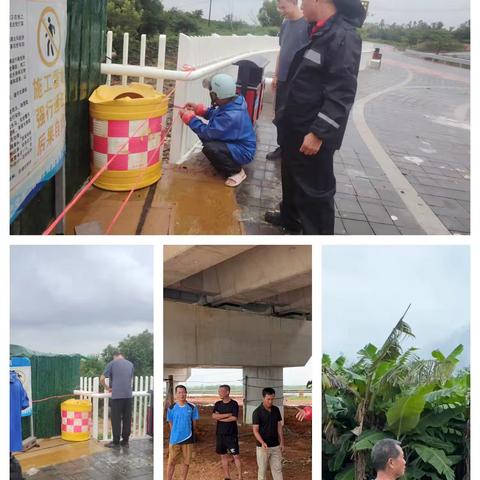 心系群众，风雨无阻，高堂村委会全体干部同心筑牢台风“麦德姆”防御线