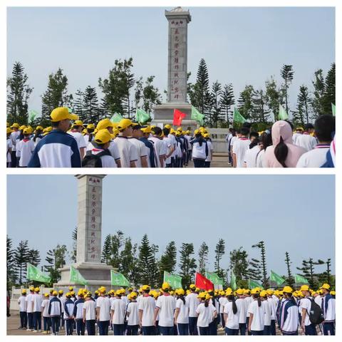 澄迈县老城初级中学2025年春季“研读澄迈历史 赓续红色精神 共筑禁毒防线”主题研学活动