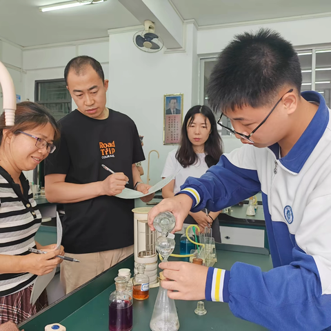 无实验，不化学——云浮中学第二届“化学实验操作”技能大赛（一）